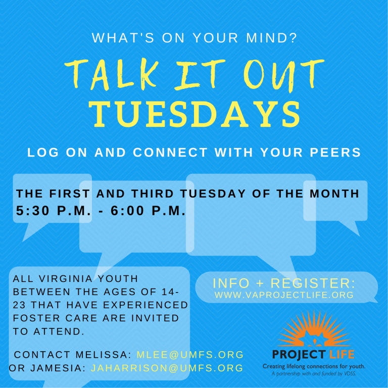 Talk it Out Tuesdays