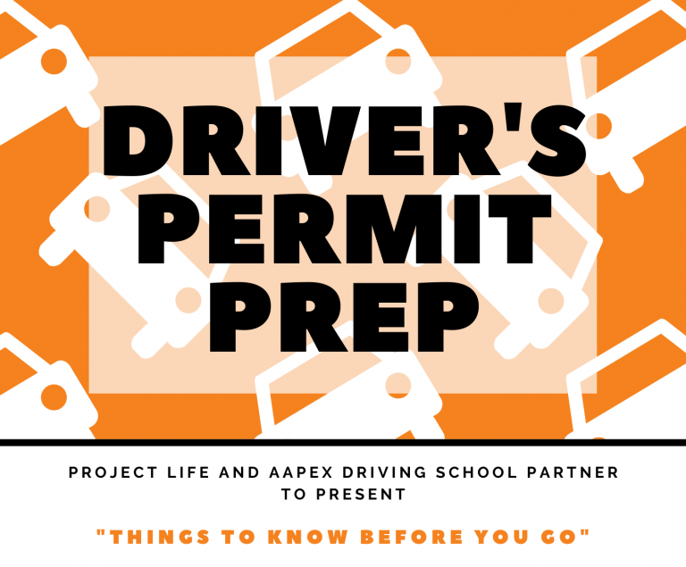 Driver’s Permit Prep “Things to Know Before You Go” (virtual)