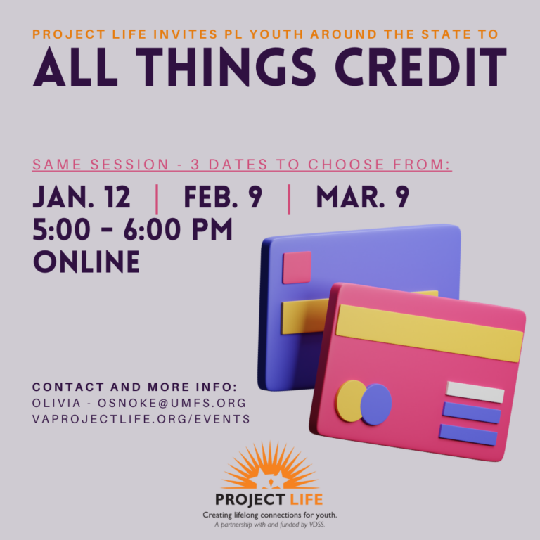 Statewide “All Things Credit” (virtual)