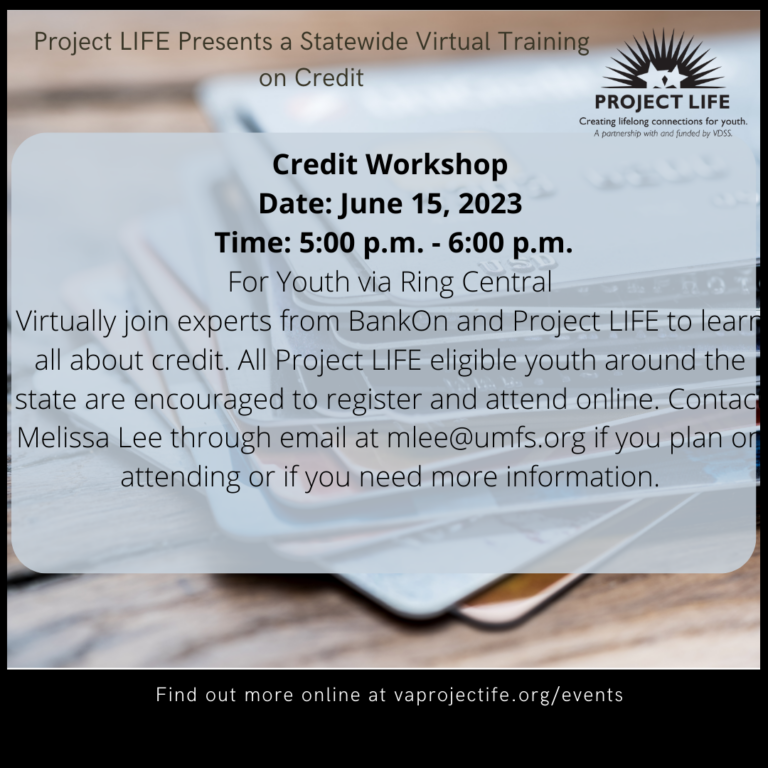 Statewide Credit Workshop (virtual)